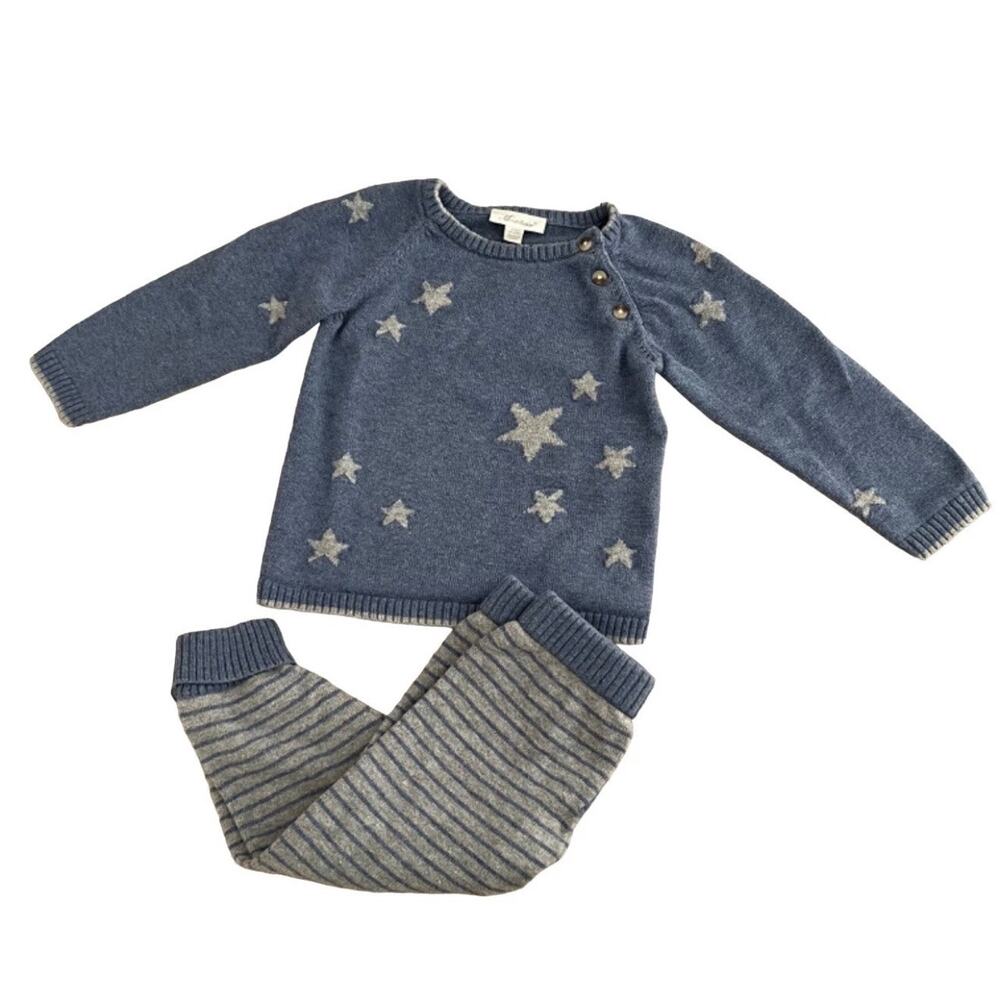 Miniclasix Baby Boy Two Piece Sweater and Pants Set